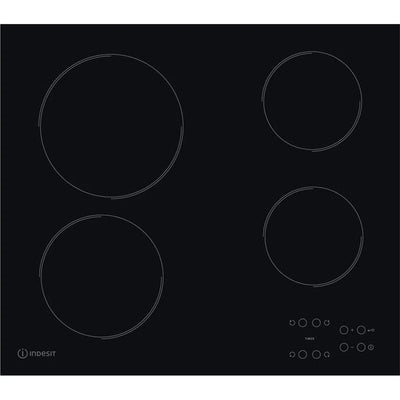 Indesit Aria RI161C Electric Hob in Black