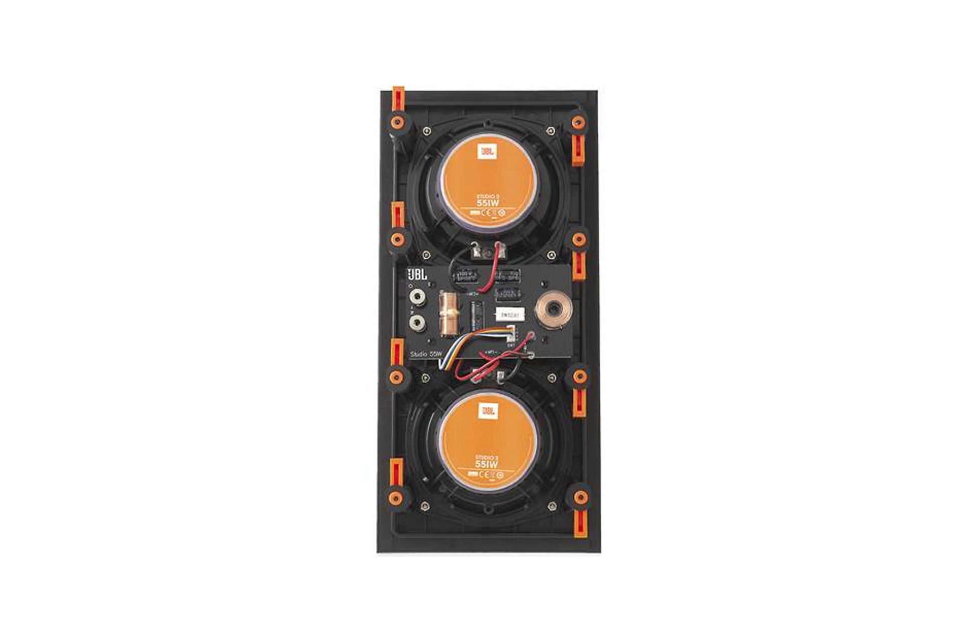 JBL Studio 2 55IW Single In-Wall Speaker with 2 5.25 Inch Woofers