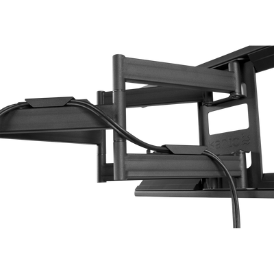 Kanto PDX650 Full Motion TV Wall Mount for 37 to 75 inch TVs Black