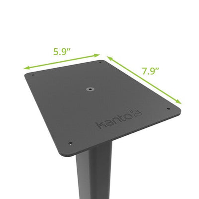 Kanto ST34 Speaker Stands Pair 34 Inch with MDF Base Black