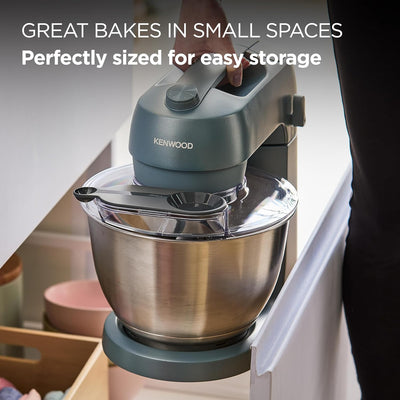 Kenwood KZM35.000GY Go Stand Mixer 4L Bowl 800W - Storm Blue