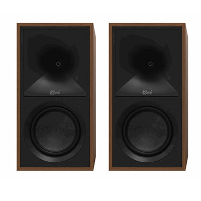 Klipsch The Fives Active Bookshelf Speakers Pair In Walnut