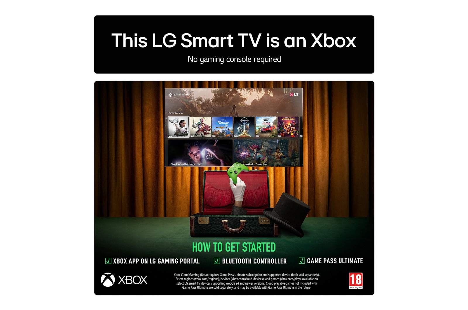 LG 50UA74006LB 50 Inch AI ThinQ UA74 4K UHD HDR Smart TV
