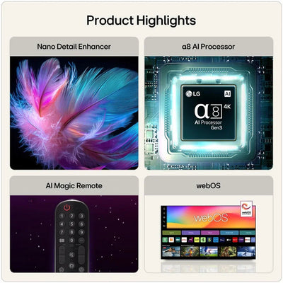 LG 98NU900B6LB 98 Inch NU90 NANO 4K LED Ultra HD HDR Smart AI TV 2026