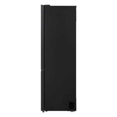 LG GBBS524CEV NatureFRESH 375L Freestanding Frost Free Fridge Freezer Essence Black Steel