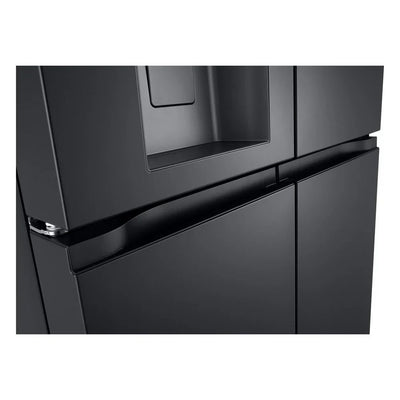 LG GMF960EV4E 646L NatureFRESH Plumbed American Style Fridge Freezer Black - E Rated