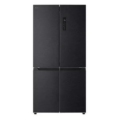 LG GMM42ABBEH 191cm 600L American Style Fridge Freezer in Matte Black - E Rated