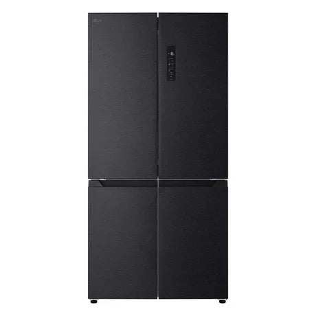LG GMM42ABBEH 191cm 600L American Style Fridge Freezer in Matte Black - E Rated