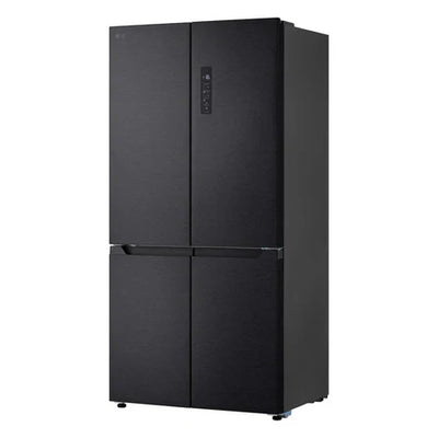 LG GMM42ABBEH 191cm 600L American Style Fridge Freezer in Matte Black - E Rated