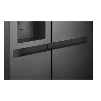 LG GSLC40EPPE 638L NatureFRESH Plumbed American Fridge Freezer Black
