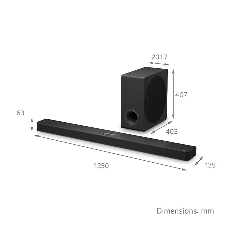 LG OLED65G54LW 65 Inch OLED evo AI G5 4K UHD HDR Smart TV with LG US90TY 5.1.3ch Soundbar Bundle