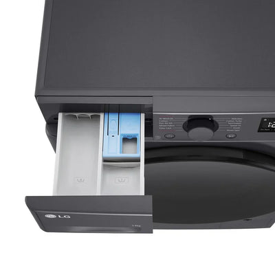 LG Y500 F4Y513GBLN1 13kg 1400 Spin AI Direct Drive Washing Machine Slate Grey - A Rated