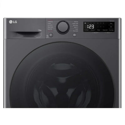 LG Y500 F4Y513GBLN1 13kg 1400 Spin AI Direct Drive Washing Machine Slate Grey - A Rated