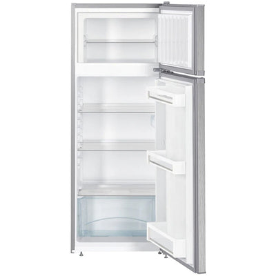 Liebherr Comfort CTELE2531 55cm Smart Frost Top Mount Freestanding Fridge Freezer Silver