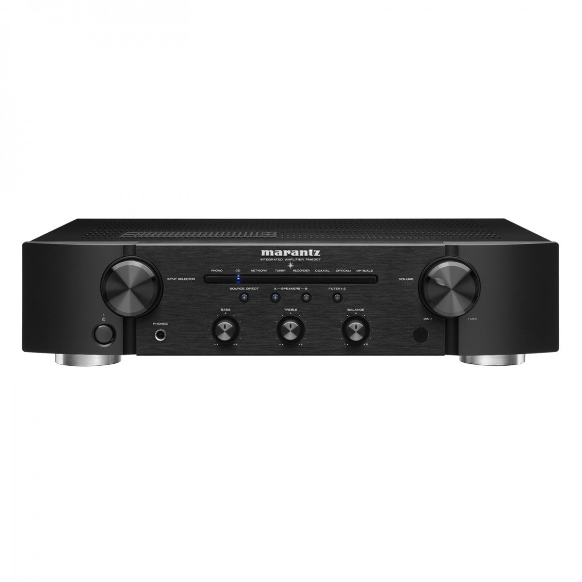 Marantz PM6007 2.2 Ch Integrated Amplifier with Acoustic Energy AE300 MK2 Bookshelf Speakers HiFi Package