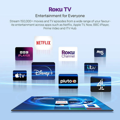 Metz 50MRF6000ZUK 50 Inch MRF6000Z 4K Ultra HD HDR DLED Smart TV with Freely