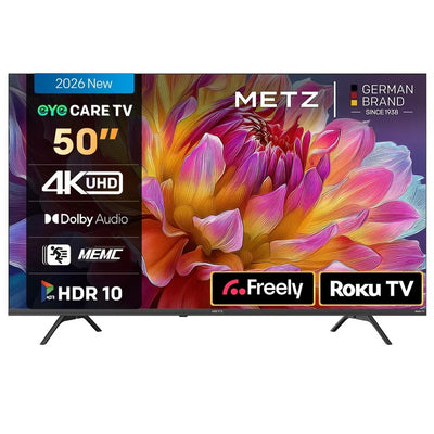 Metz 50MRF6000ZUK 50 Inch MRF6000Z 4K Ultra HD HDR DLED Smart TV with Freely