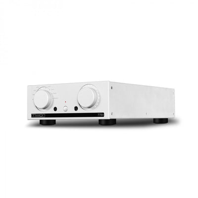 Mission 778X Integrated Amplifier Silver with Monitor Audio Bronze 300 7G Floorstanding Speakers White Pair HiFi Package