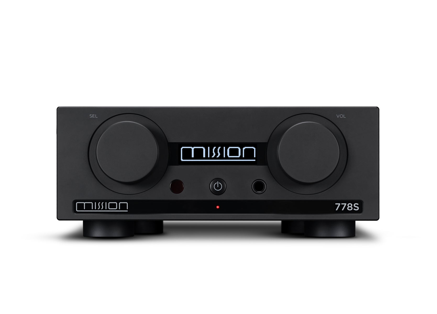 Mission 778X Stereo Amplifier with 778S Streamer Bundle - Black