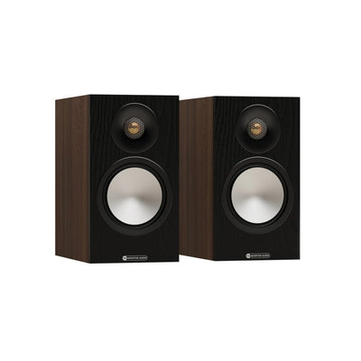 Monitor Audio Bronze 50 7G Two-Way Bookshelf Speakers Pair Walnut