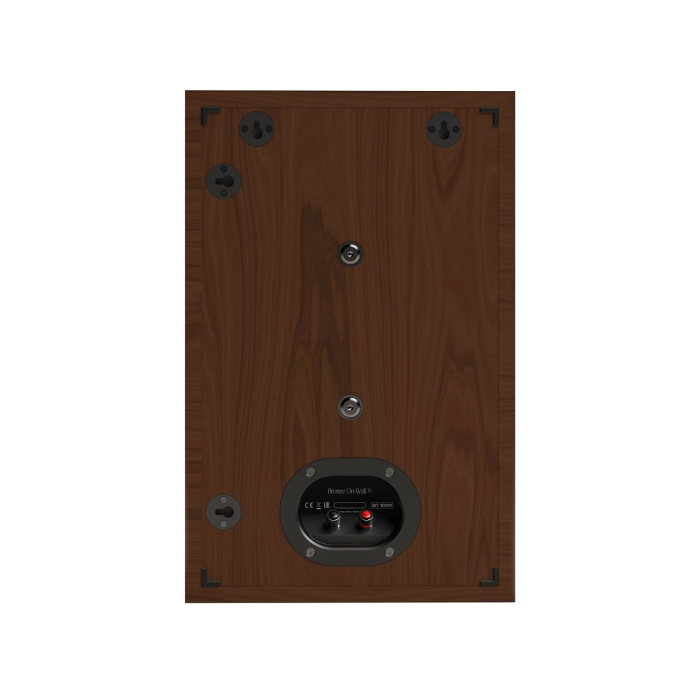 Monitor Audio Bronze On-Wall 7G Slim 2-Way Speaker Single Walnut