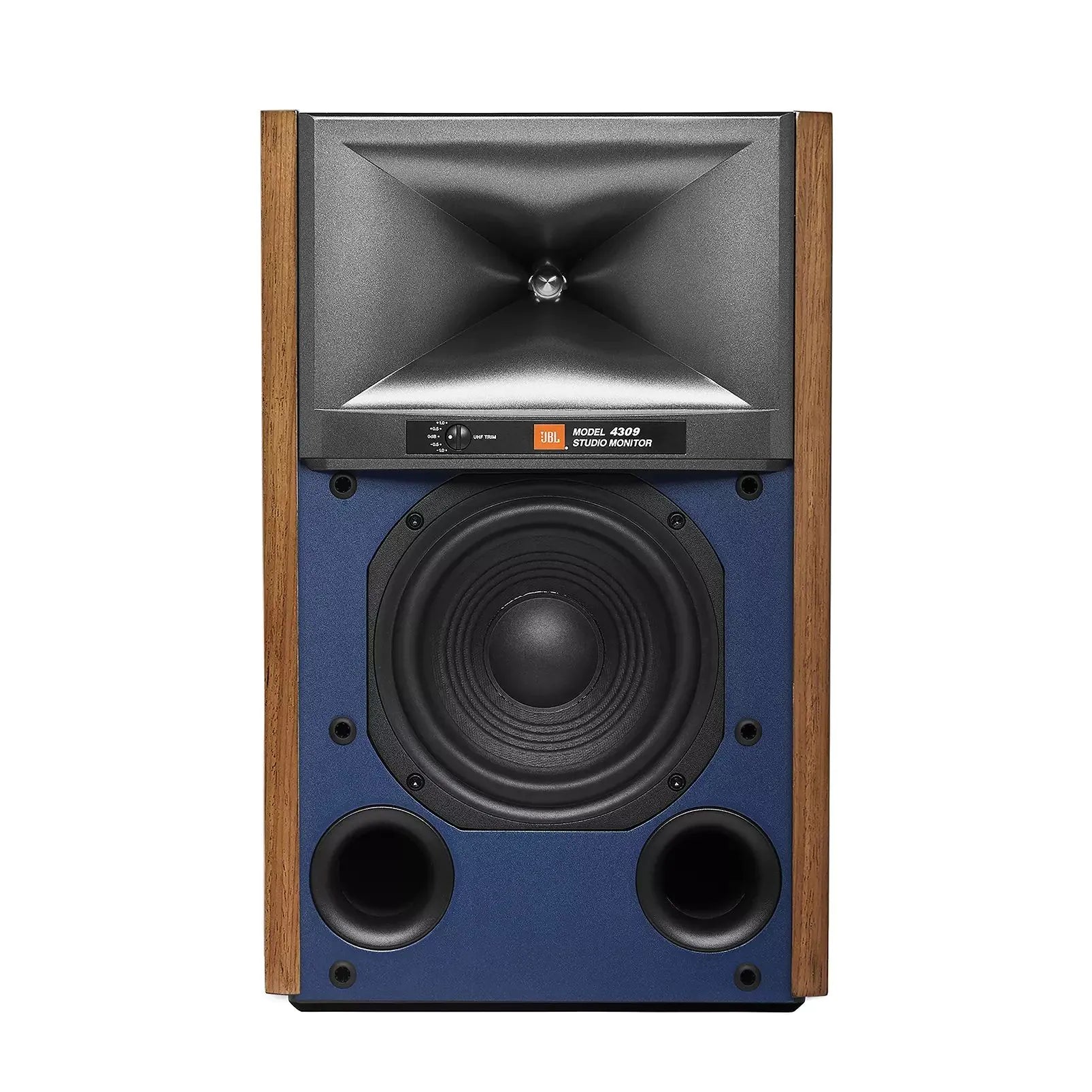 Musical Fidelity B1xi Integrated Amplifier with JBL 4309 Studio Monitor Bookshelf Speakers Walnut Pair