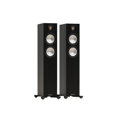 Musical Fidelity B1xi Integrated Amplifier with Monitor Audio Bronze 300 7G Floorstanding Speakers Pair Black