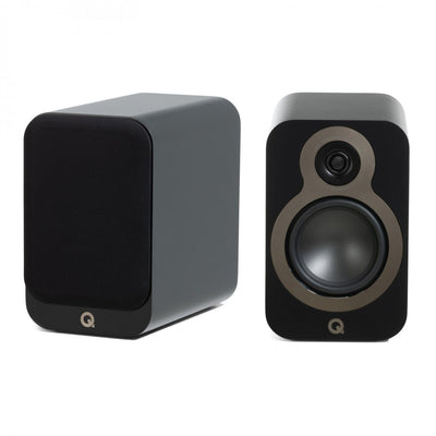 Musical Fidelity B1xi Integrated Amplifier with Q Acoustics 3020c Bookshelf Speakers Pair Black