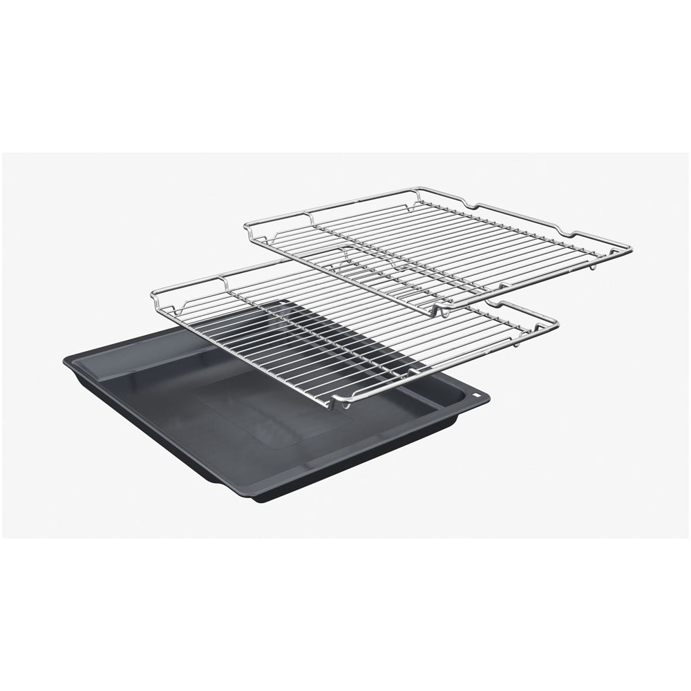 Neff B4ACF1AN3B N50 Slide and Hide Built In Catalytic Single Electric Oven in Stainless Steel