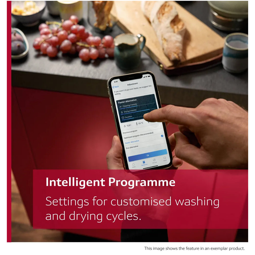 Neff S197YCX05G N70 Fully Integrated Full Size Zeolith Smart Dishwasher with 14 Place Settings