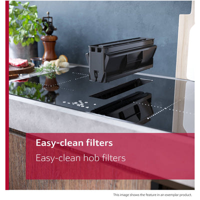 Neff V56NBS1L0 60cm Induction Hob with Integrated Ventilation System
