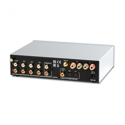 Pro-Ject Colourful Audio System 2 with Debut EVO 2 Turntable MaiA S3 Amplifier and Speaker Box 5 S2 Speakers - Satin Wine Red