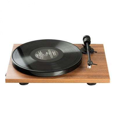 Pro-Ject Stereo Set E1 All-In-One Hi-Fi Set including E1 Turntable with Stereo Box E Integrated Amp and Speaker Box 5E Speakers - Walnut