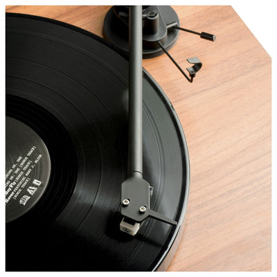 Pro-Ject Stereo Set E1 All-In-One Hi-Fi Set including E1 Turntable with Stereo Box E Integrated Amp and Speaker Box 5E Speakers - Walnut