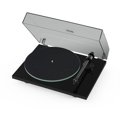 Pro-Ject T1 EVO Phono Belt-Driven Turntable Black and Ruark R410 Integrated Wireless Music System Charcoal HiFi Package