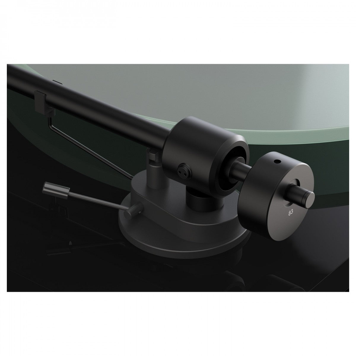 Pro-Ject T1 EVO Standard Turntable and Ruark MR1 MK3 Active Bluetooth Speakers with Built-in MM Phono Preamp Walnut