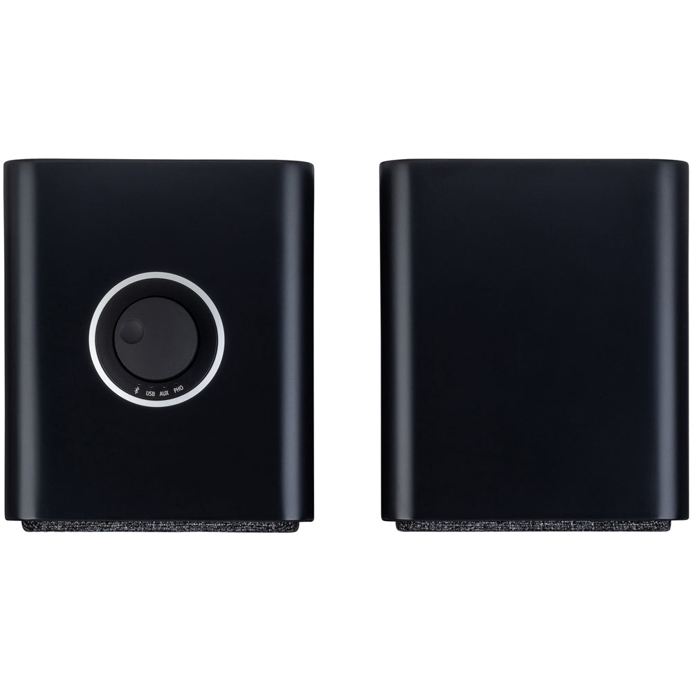Pro-Ject T1 EVO Standard Turntable with Ruark MR1 MK3 Active Bluetooth Speakers & RS1 Subwoofer Black