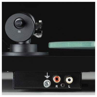 Pro-Ject T1 EVO Standard Turntable and Ruark MR1 MK3 Active Bluetooth Speakers with Built-in MM Phono Preamp Black