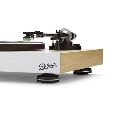 Roberts Stylus Luxe Direct Drive Turntable and Ruark R3s Music System Charcoal HiFi Package