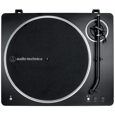 Ruark R410 Music System Charcoal with R-CD100 CD Player & Audio Technica AT-LP70XBT Automatic Wireless BT Turntable - Black