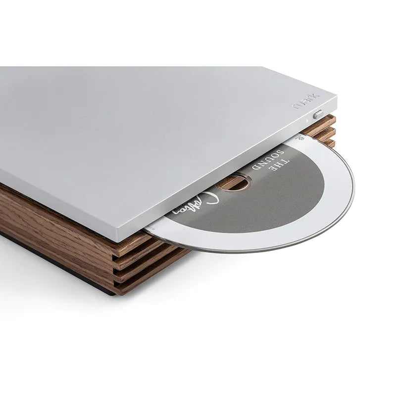 Ruark R610 Music Console & Sabre-R Bookshelf Speakers Pair Walnut with R-CD100 CD Player
