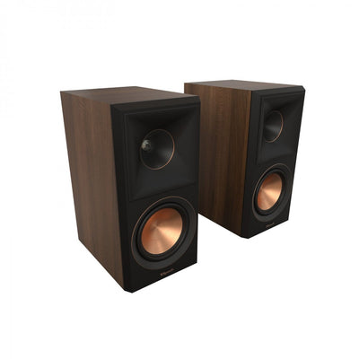 Ruark R610 Music Console with Klipsch RP-500M II Bookshelf Speakers Pair HiFi Package - Walnut