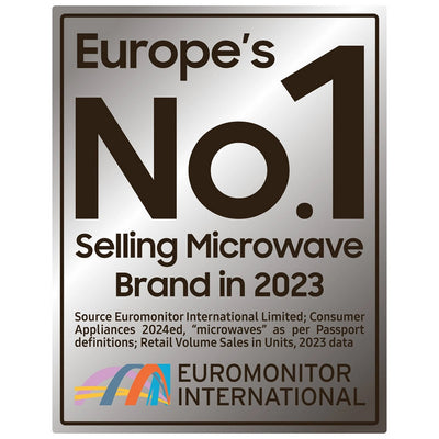 Samsung MS23K3515AK 23L Solo Microwave Oven with Triple Distribution System Black