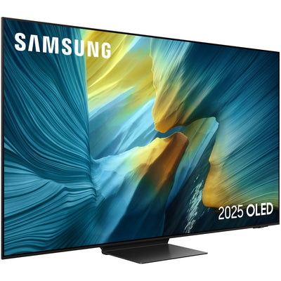 Samsung QE55S95FATXXU 55 Inch OLED S95F 4K UHD HDR Smart AI TV with HW-QS700F 3.1.2ch Q-Series Soundbar Bundle