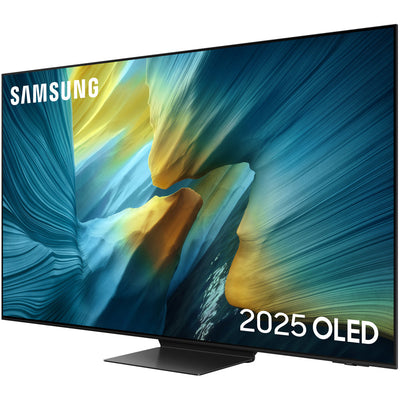 Samsung QE65S95FATXXU 65 Inch OLED S95F 4K UHD HDR Smart AI TV with HW-QS700F 3.1.2ch Q-Series Soundbar Bundle