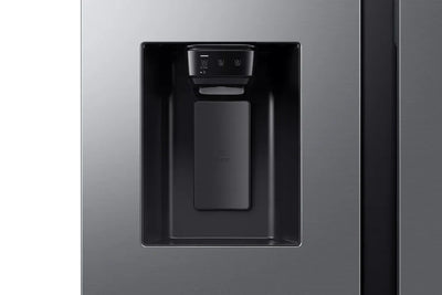 Samsung RS70F66KCTEU Series 7 Bespoke AI 91cm Side by Side American Style Fridge Freezer in Silver