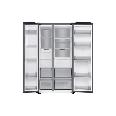 Samsung Series 9 RS90F64EETEU Bespoke AI Home 621L Total No Frost American Fridge Freezer Silver