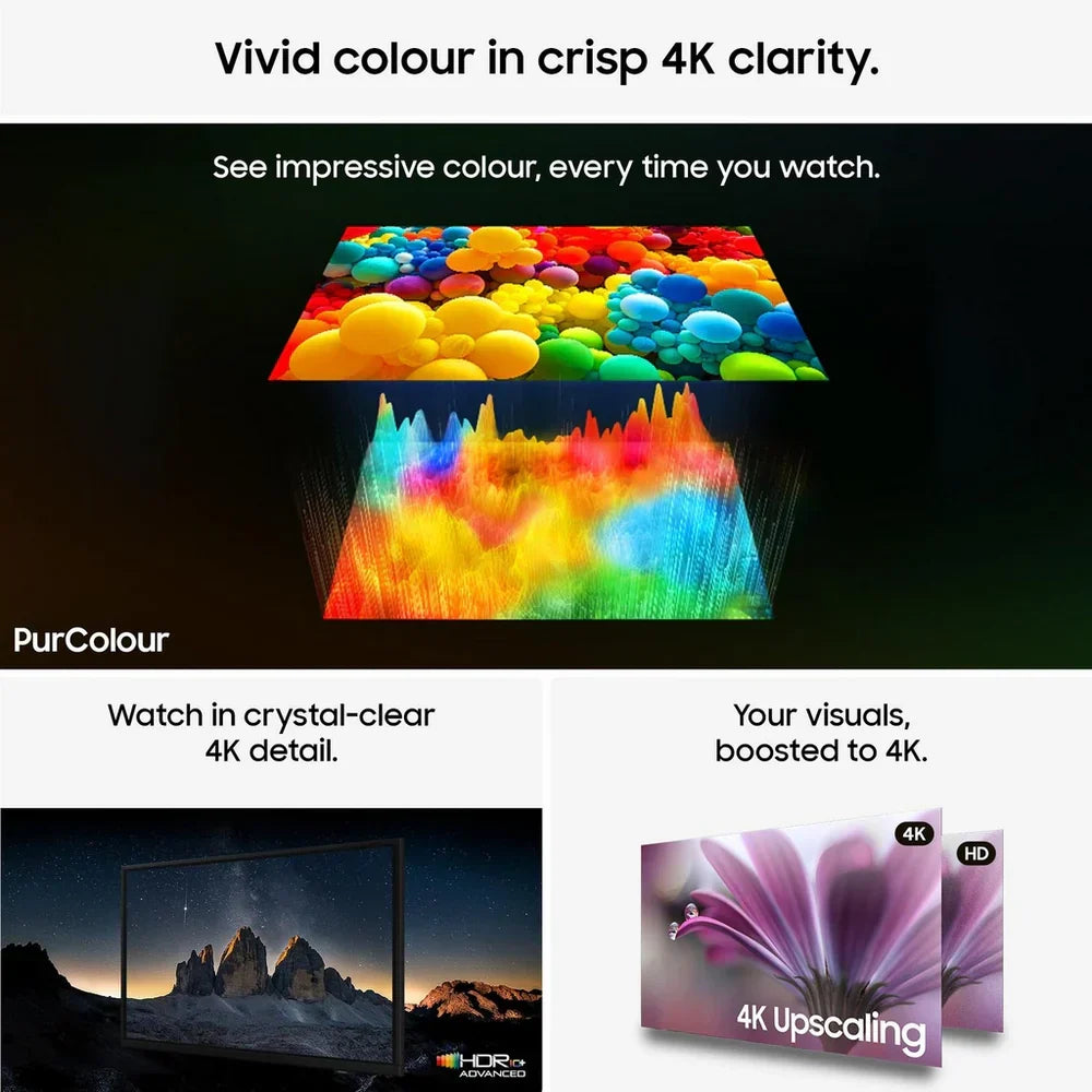Samsung UE65U8020HKXXU 65 Inch U8020H 4K HD HDR Crystal UHD Smart AI TV 2026