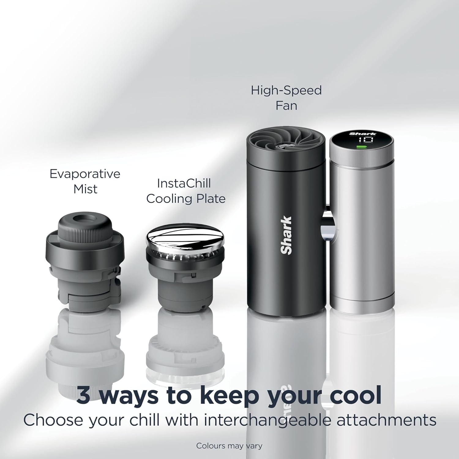 Shark ChillPill 3-in-1 Fan, Mist & InstaChill System – Matcha FA022UKGN