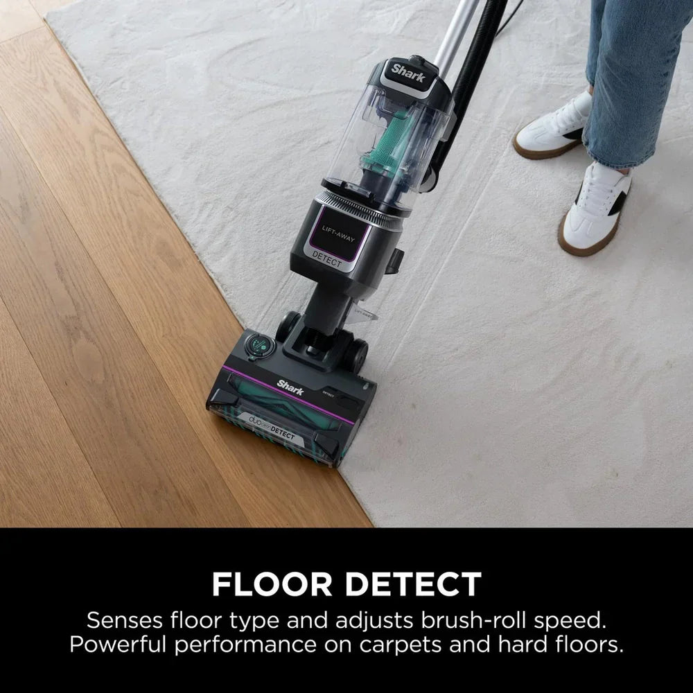 Shark Detect Pet Pro Corded Upright Vacuum Cleaner Anti Hair Wrap with Lift Away LA450UKT - Graphite Grey
